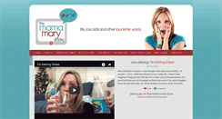 Desktop Screenshot of mamamaryshow.com